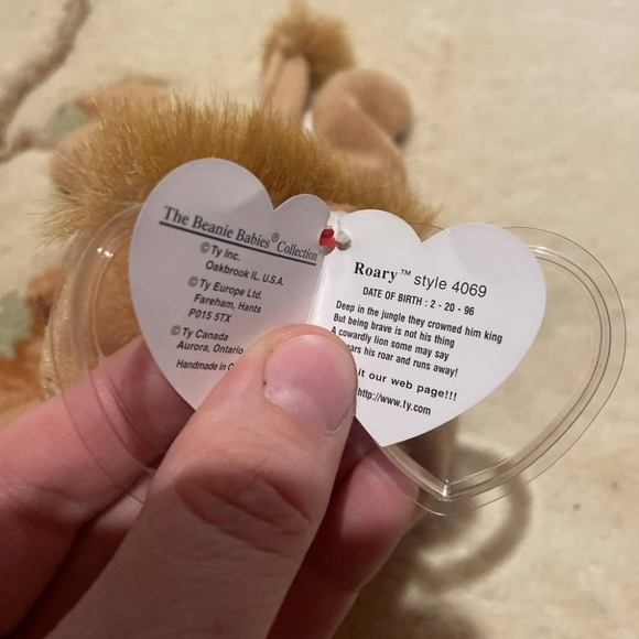 TY Beanie Baby Roary Original Rare - Picture 5 of 5